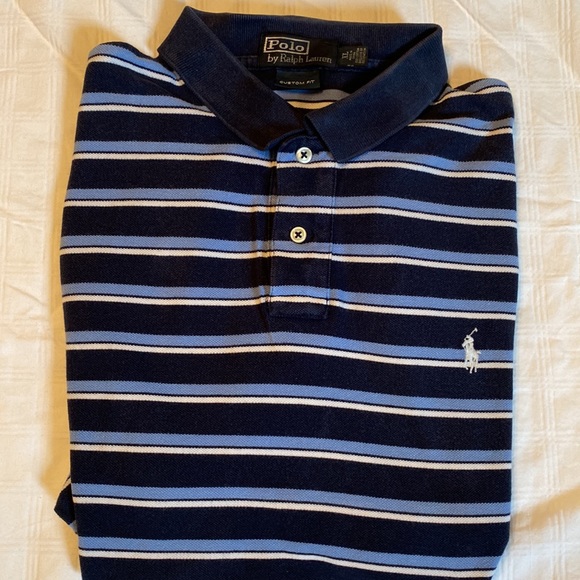 Ralph Lauren Men.Worn in good condition. Collar on 2 small discoloration - Picture 7 of 10